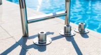 pool safety step anchors