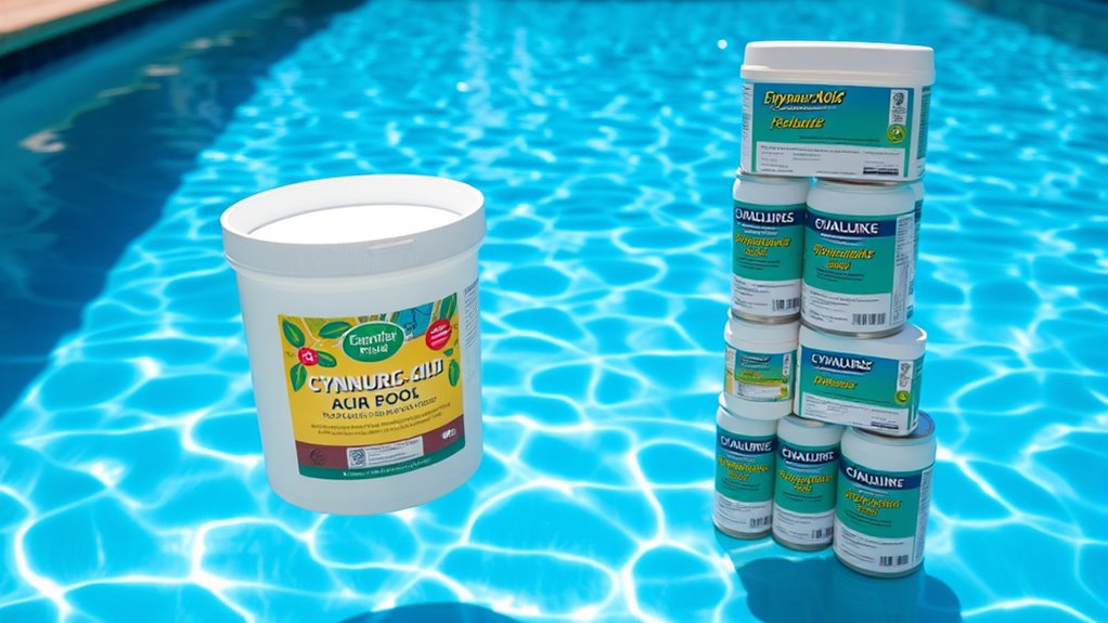 pool size stabilizer dissolvability