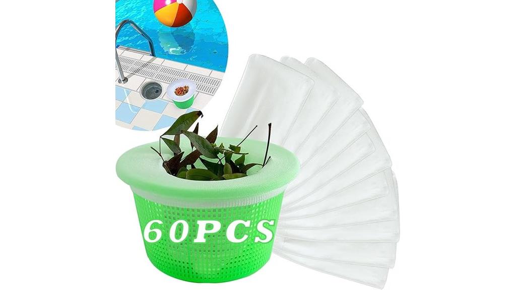 pool skimmer sock set