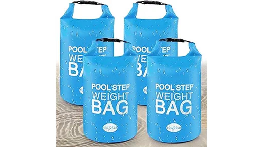 pool step weight set
