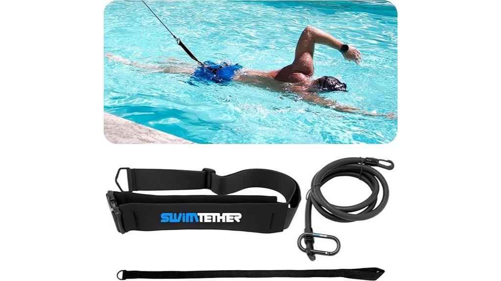 pool swim tether belt