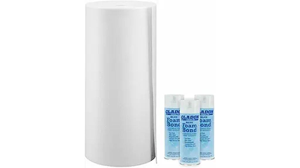 pool wall foam adhesive
