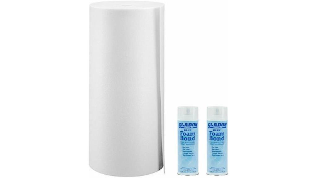 pool wall foam kit