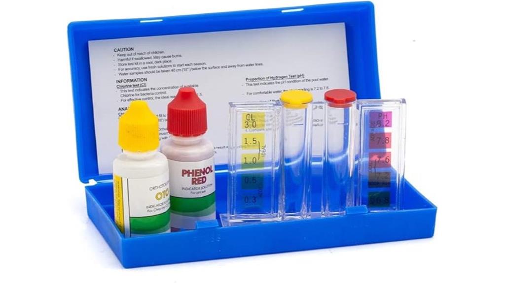 pool water chemical testing