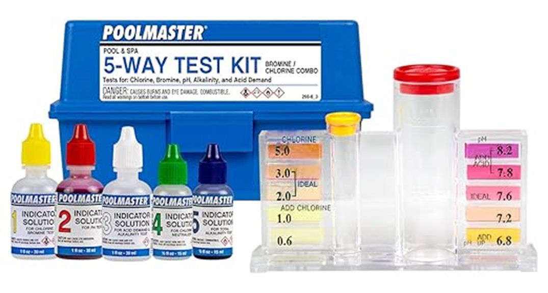 pool water testing kit