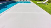 poolside concrete slab foundations