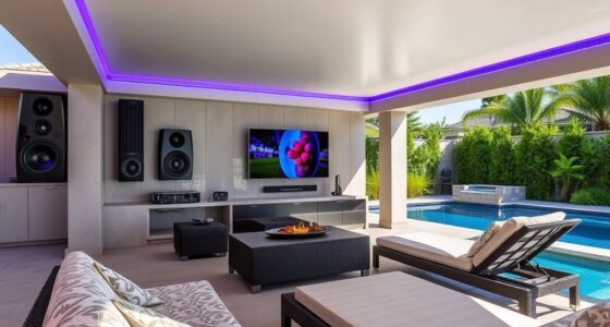 poolside music entertainment systems