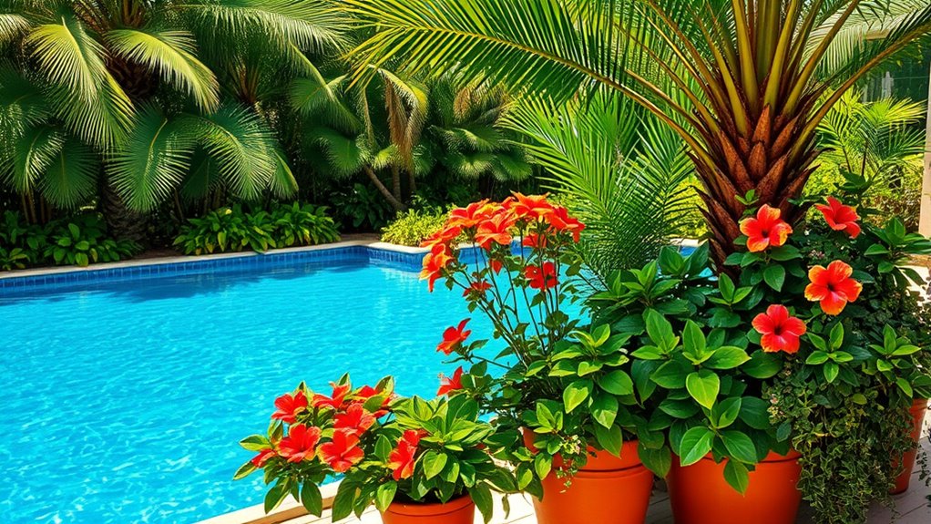 poolside planting suggestions