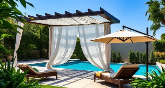 poolside shade options