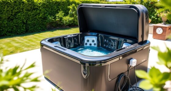portable 110v hot tubs