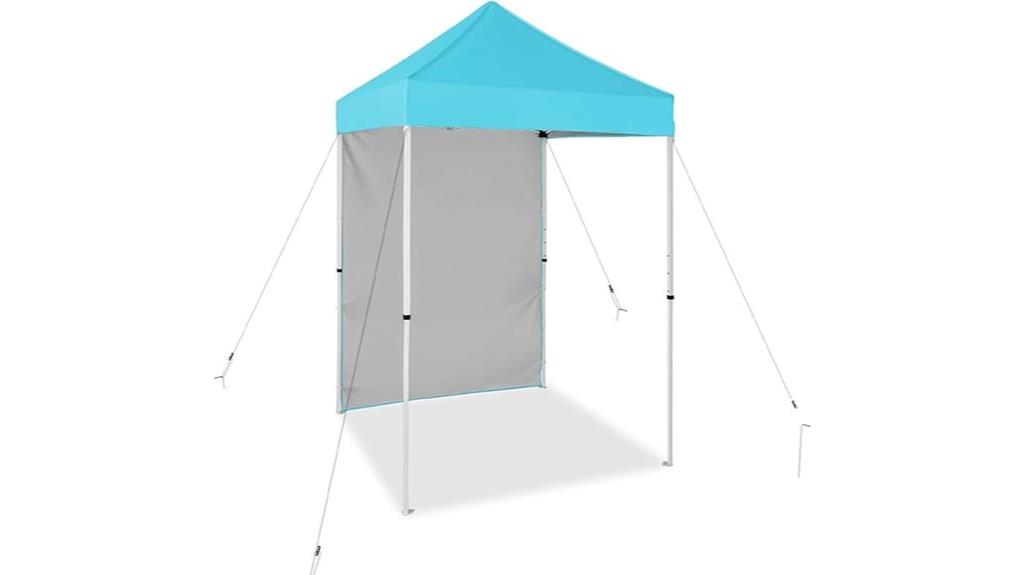 portable 5x5 sun shelter