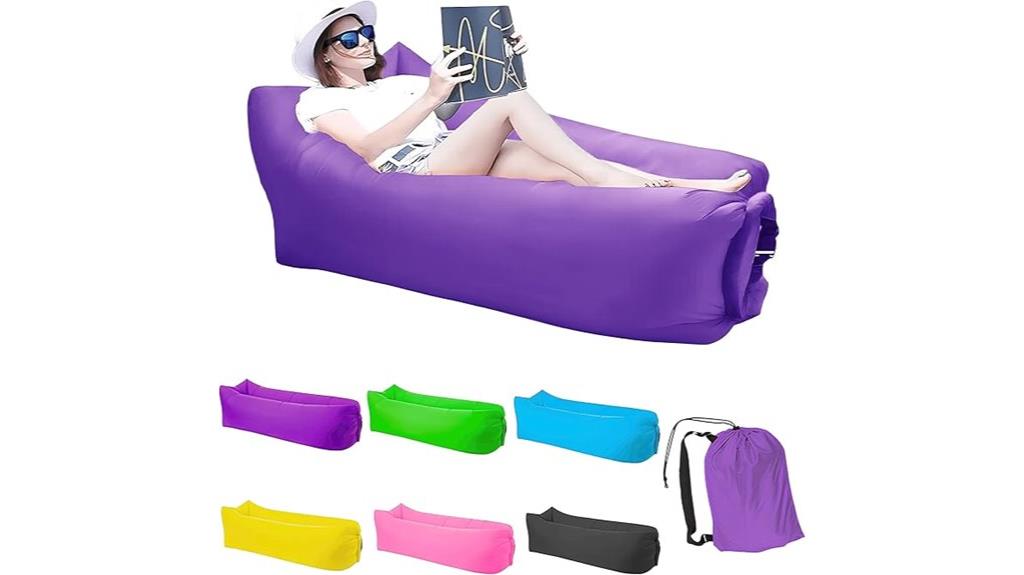 portable outdoor air sofa