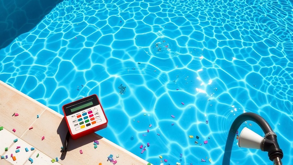 post party pool water testing
