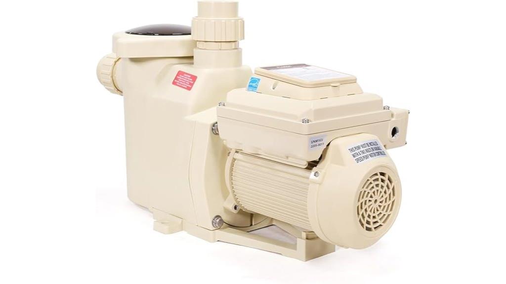 powerful variable speed pump