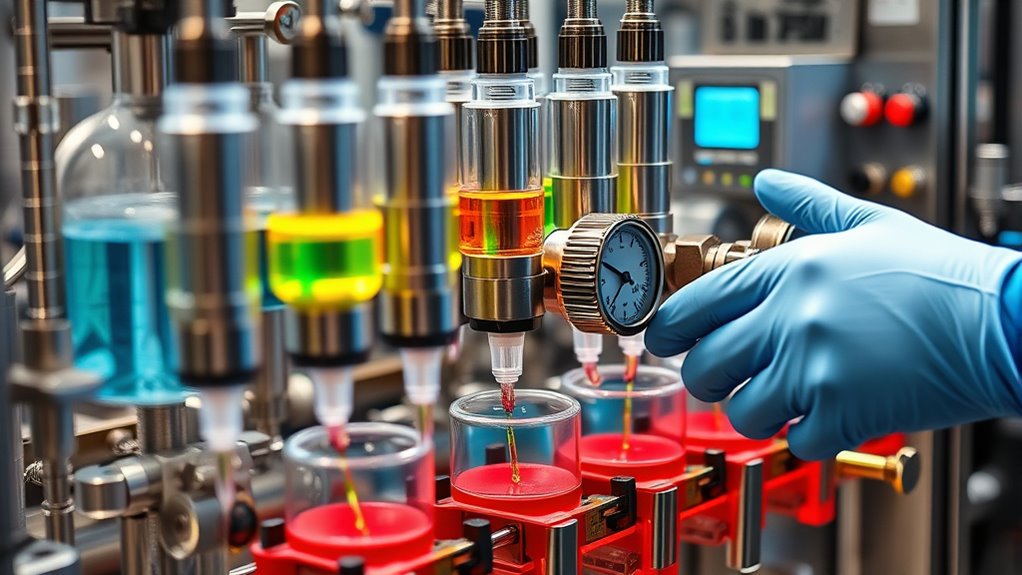 precise chemical dosing adjustments