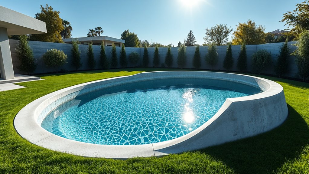 precise efficient pool construction
