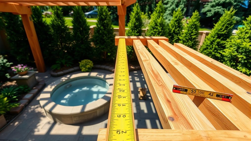 precise site measurement and marking