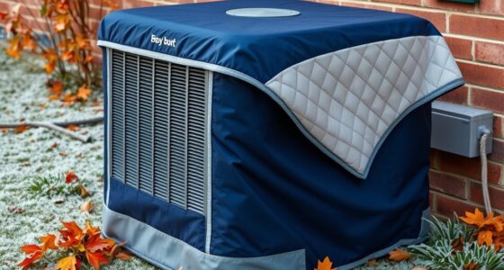 protective heat pump covers
