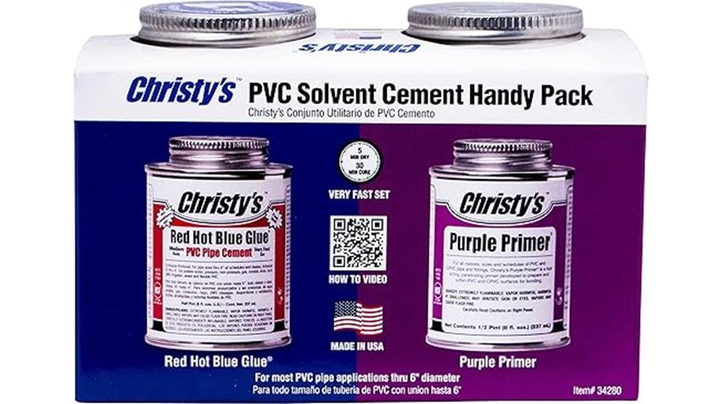 pvc cement and primer