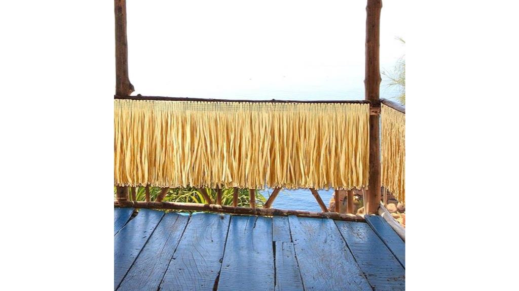 raffia grass table skirts