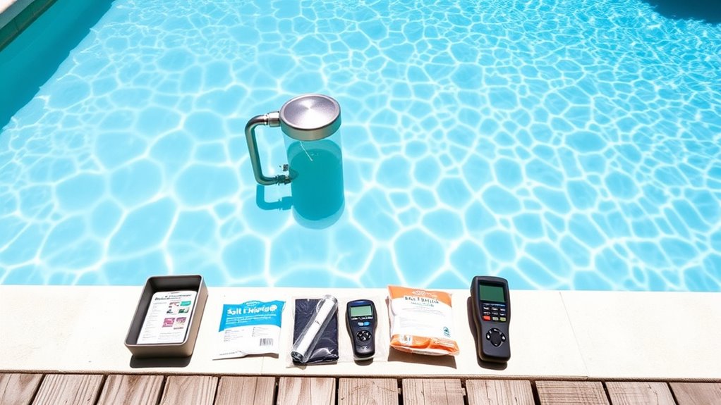 regular saltwater pool maintenance
