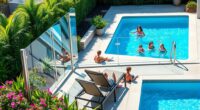 removable pool fence options