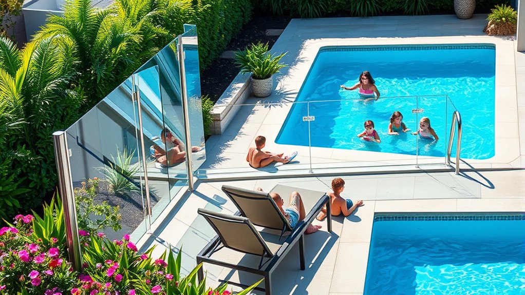 removable pool fence options