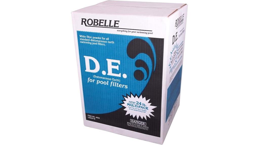 robelle pool filter powder