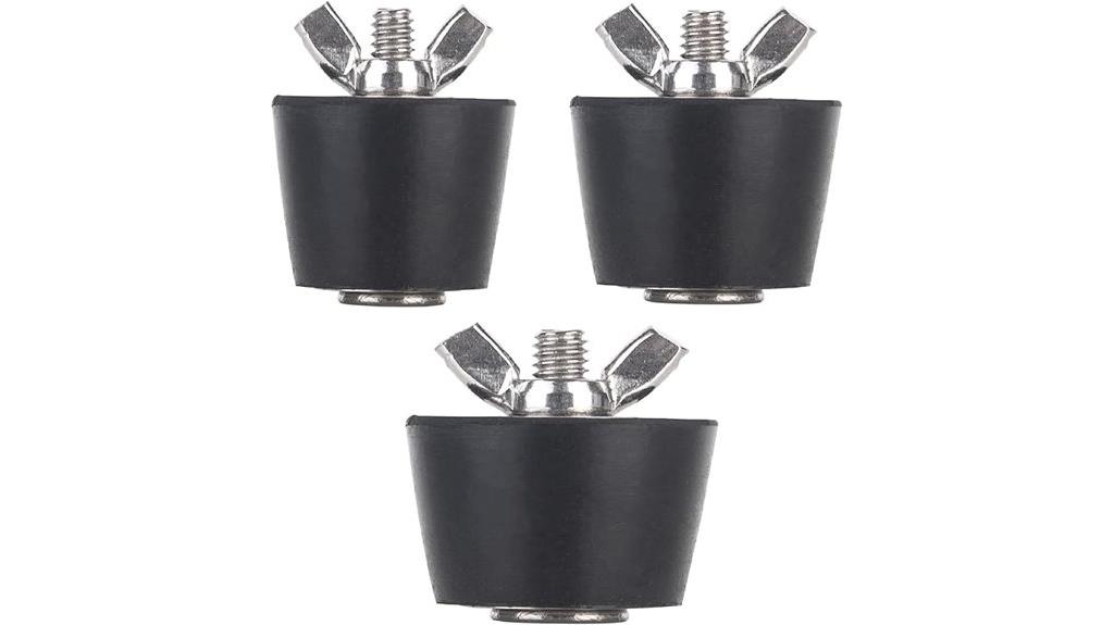 rubber pool plug set