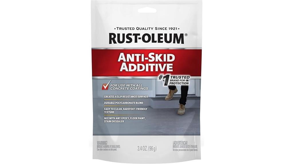 rust oleum anti skid additive