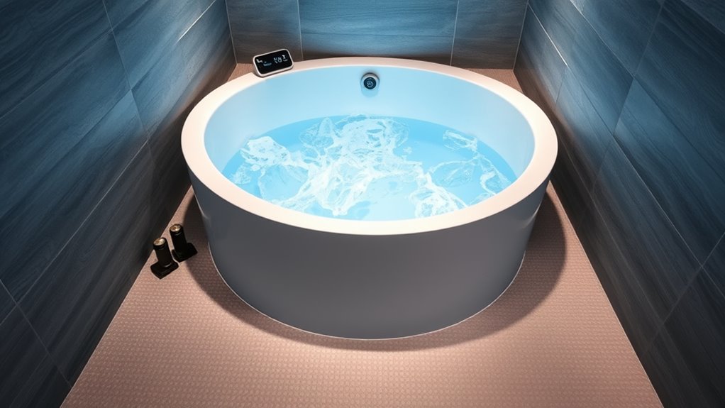 safe tub setup precautions