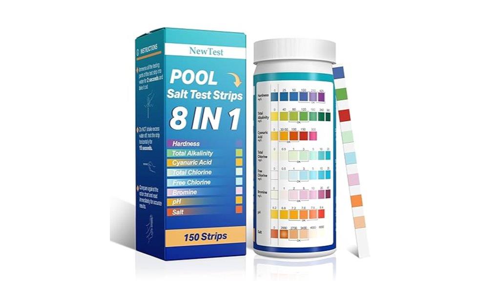 salt pool test strips