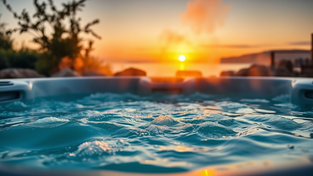 saltwater hot tub benefits