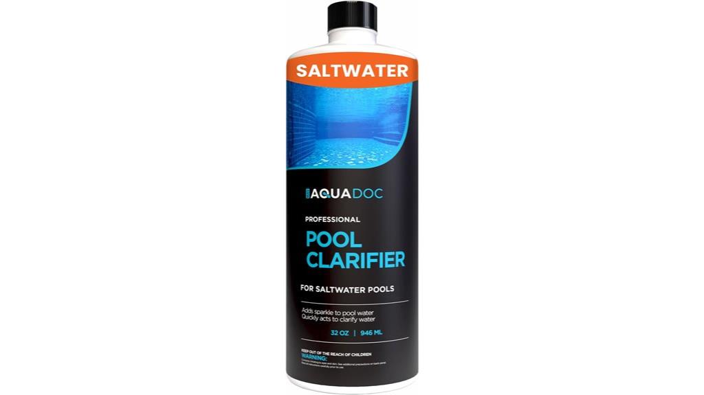 saltwater pool clarifier solution