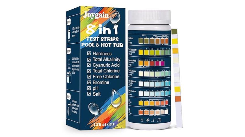 saltwater pool test strips