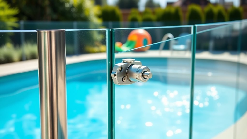 secure pool area barriers