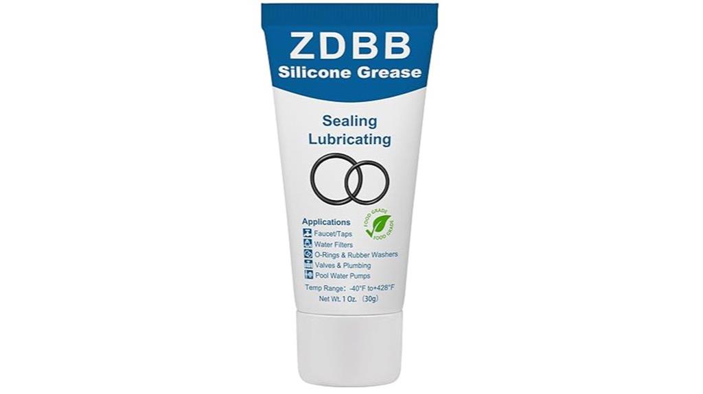 silicone lubricant for faucets