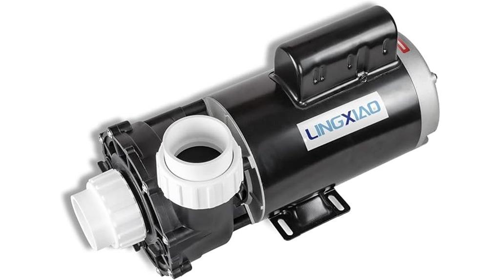 single speed hot tub pump