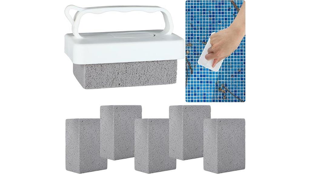 six pack pool pumice stones