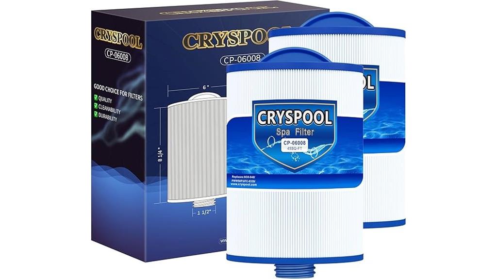 six pack spa filter cartridges