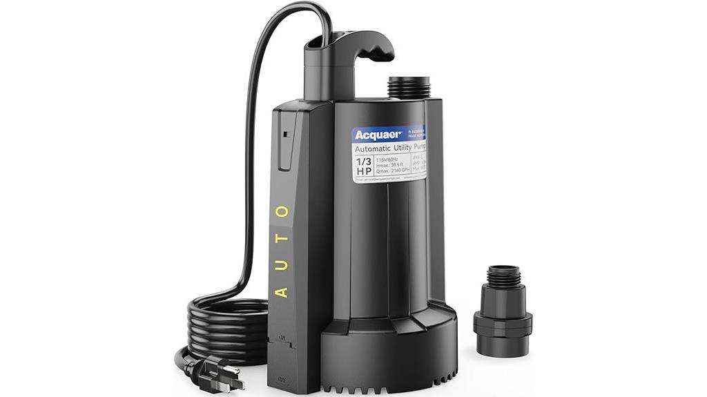 small submersible water pump