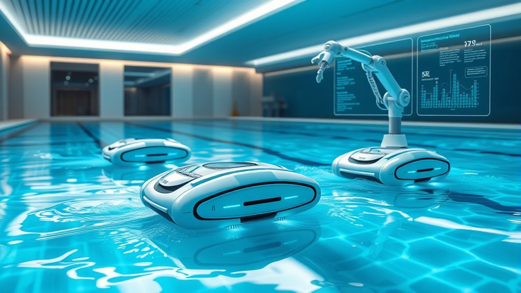 smart autonomous pool cleaning