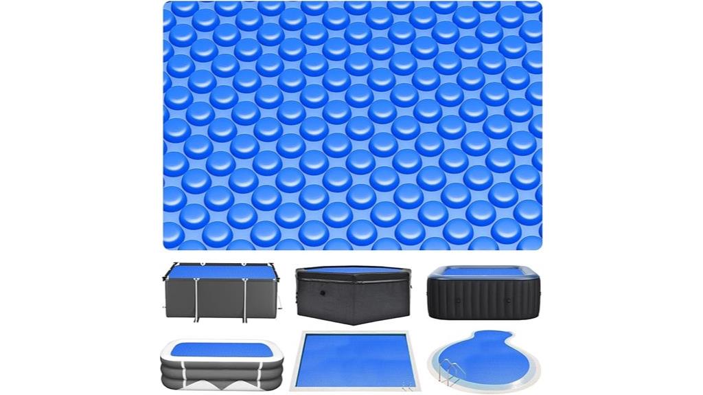solar pool cover 6x12 ft