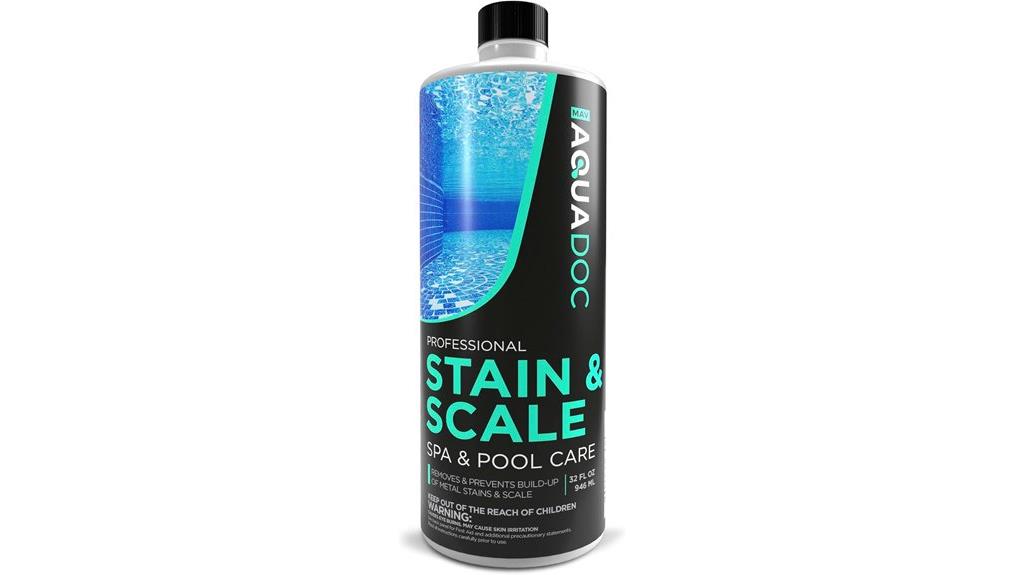 spa stain and scale control