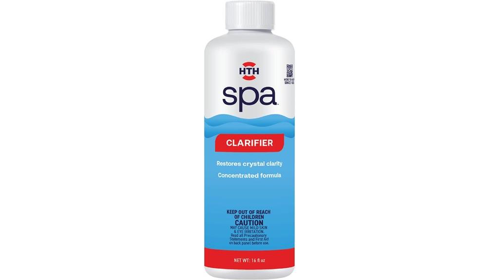 spa water clarifier liquid