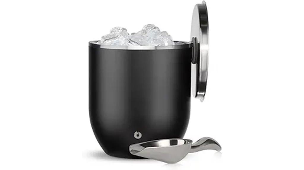 stainless steel ice bucket