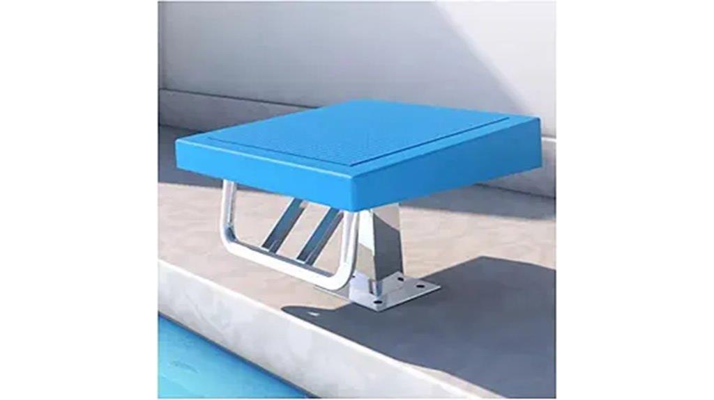 stainless steel pool dive platform