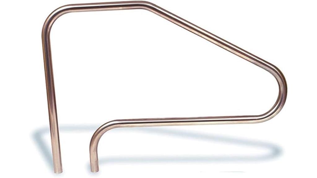 stainless steel pool handrail