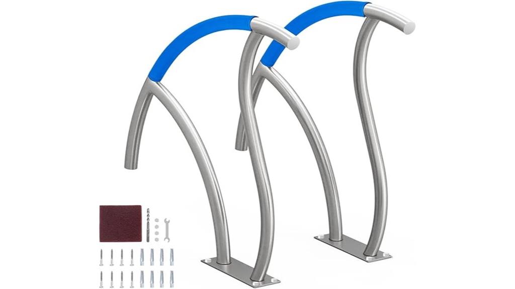 stainless steel pool handrails