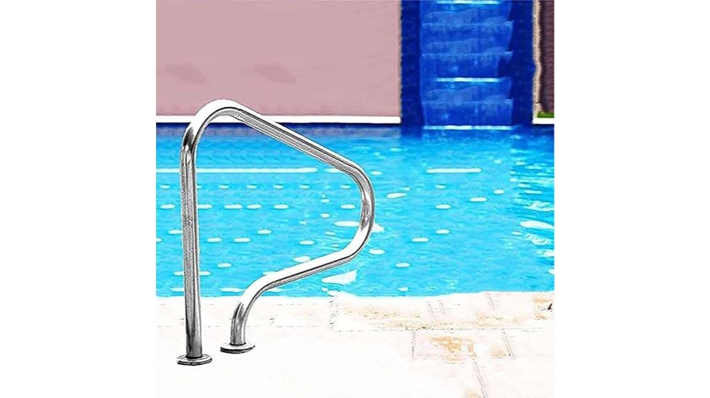 stainless steel pool rail